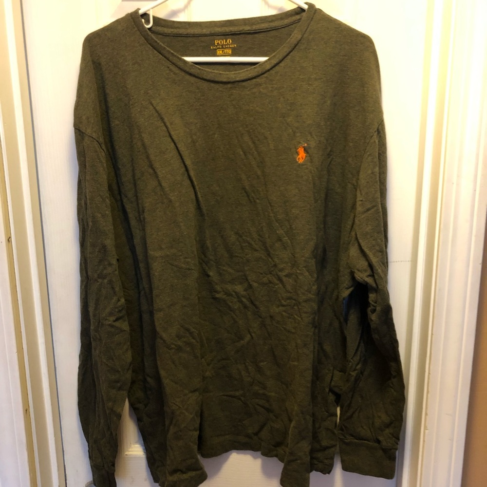 Dark green V-Neck Casual Ralph Lauren T